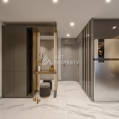 Квартиры Люкс класса от 62 до 115 кв.м. Арпачбахшиш, Мерсин. - Ракурс 33