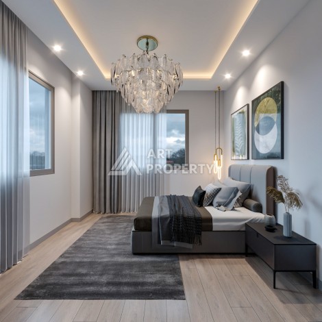 Квартиры Люкс класса от 62 до 115 кв.м. Арпачбахшиш, Мерсин. - Ракурс 35