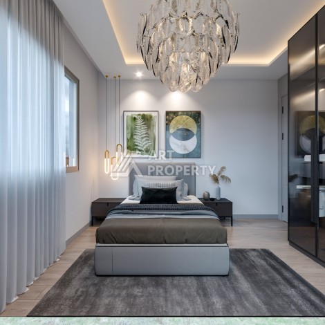 Квартиры Люкс класса от 62 до 115 кв.м. Арпачбахшиш, Мерсин. - Ракурс 40