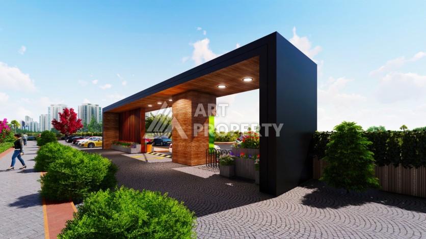 Последняя квартира 2+1 в резиденции, готовой к проживанию. Томюк, Мерсин - Ракурс 7