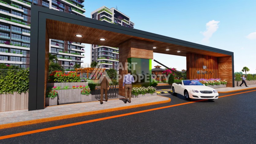 Последняя квартира 2+1 в резиденции, готовой к проживанию. Томюк, Мерсин - Ракурс 8