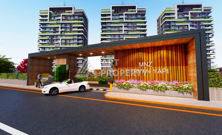 Последняя квартира 2+1 в резиденции, готовой к проживанию. Томюк, Мерсин - Ракурс 12