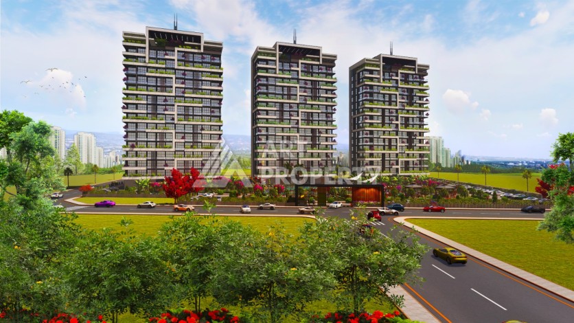 Последняя квартира 2+1 в резиденции, готовой к проживанию. Томюк, Мерсин - Ракурс 13