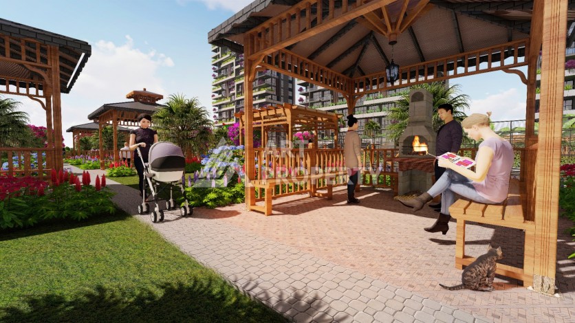 Последняя квартира 2+1 в резиденции, готовой к проживанию. Томюк, Мерсин - Ракурс 15