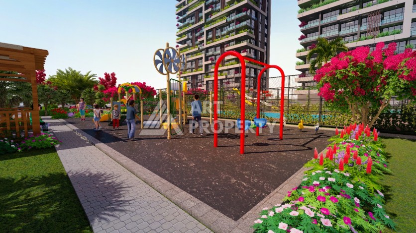 Последняя квартира 2+1 в резиденции, готовой к проживанию. Томюк, Мерсин - Ракурс 17