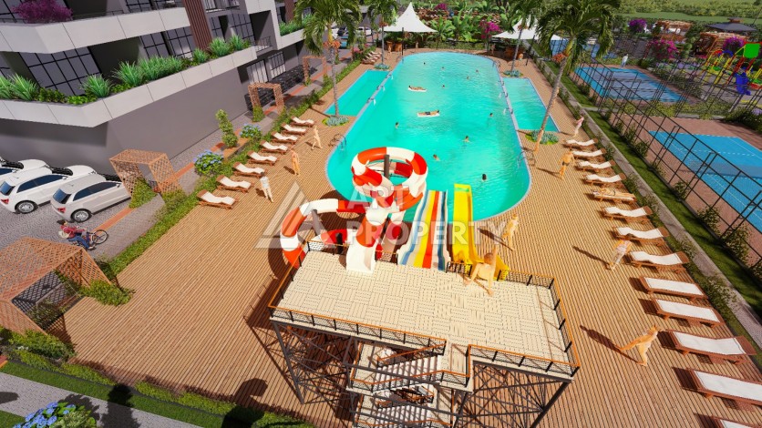 Последняя квартира 2+1 в резиденции, готовой к проживанию. Томюк, Мерсин - Ракурс 19