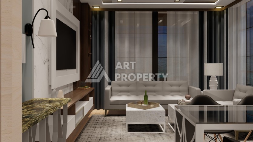 Последняя квартира 2+1 в резиденции, готовой к проживанию. Томюк, Мерсин - Ракурс 25