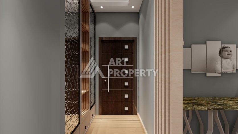 Последняя квартира 2+1 в резиденции, готовой к проживанию. Томюк, Мерсин - Ракурс 26