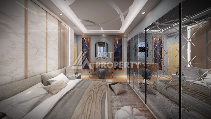 Последняя квартира 2+1 в резиденции, готовой к проживанию. Томюк, Мерсин - Ракурс 27