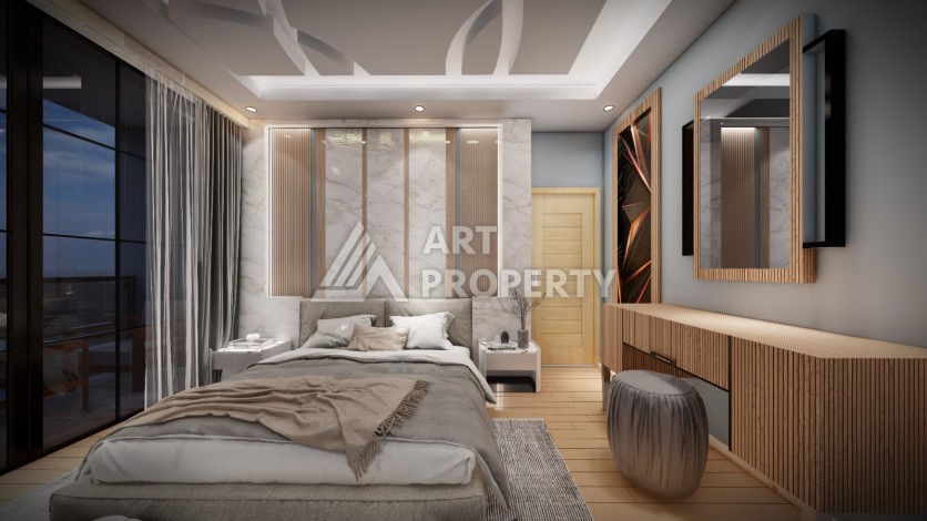 Последняя квартира 2+1 в резиденции, готовой к проживанию. Томюк, Мерсин - Ракурс 29