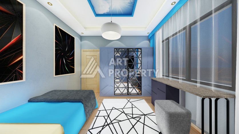 Последняя квартира 2+1 в резиденции, готовой к проживанию. Томюк, Мерсин - Ракурс 32