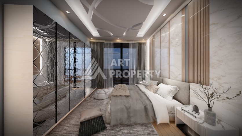 Последняя квартира 2+1 в резиденции, готовой к проживанию. Томюк, Мерсин - Ракурс 33