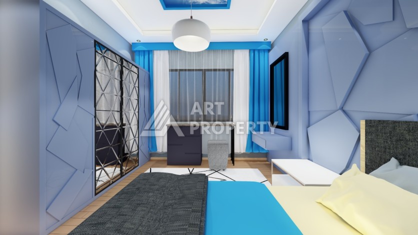 Последняя квартира 2+1 в резиденции, готовой к проживанию. Томюк, Мерсин - Ракурс 35