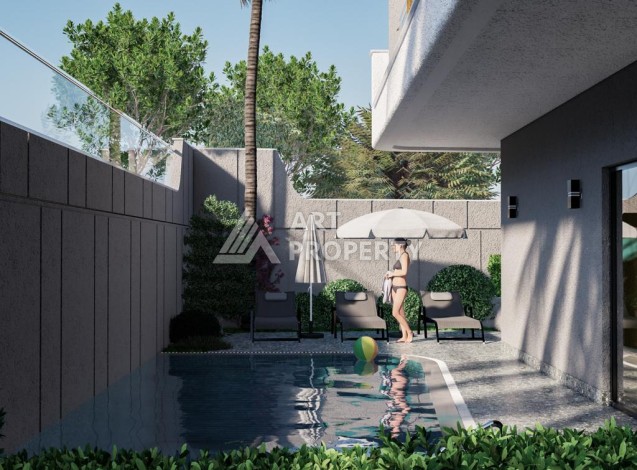 Две квартиры 1+1 в 300 метрах от пляжа Клеопатры. - Ракурс 11