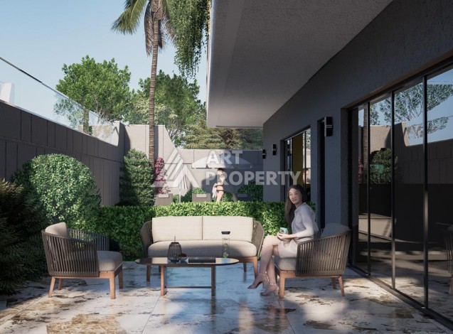 Две квартиры 1+1 в 300 метрах от пляжа Клеопатры. - Ракурс 12