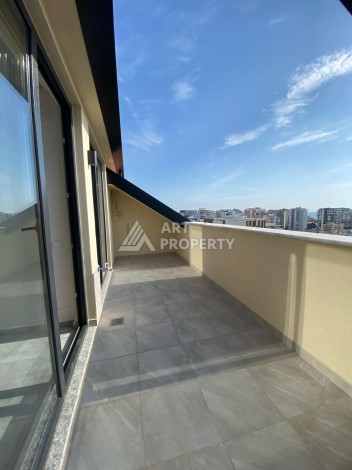 Пентхаус 2+1 с видом на море в центре Махмутлара, 96 кв.м. - Ракурс 24