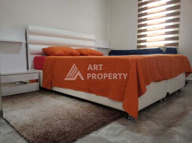 Меблированная квартира 1+1 всего в 300 метрах от моря. Обагёль, Алания. - Ракурс 10