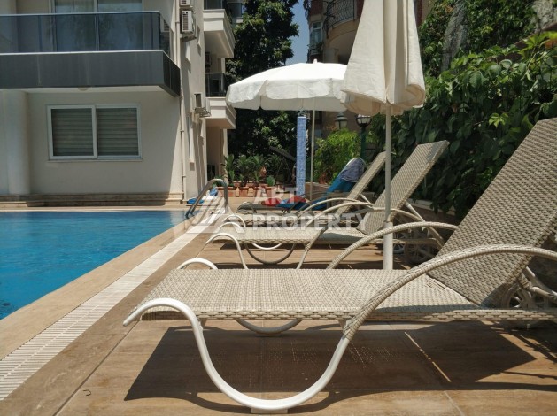 Меблированная квартира 1+1 всего в 300 метрах от моря. Обагёль, Алания. - Ракурс 12