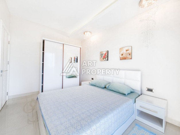 Меблированная квартира 1+1 с видом на море, 66 кв.м. Махмутлар, Алания - Ракурс 3