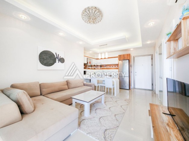 Меблированная квартира 1+1 с видом на море, 66 кв.м. Махмутлар, Алания - Ракурс 8