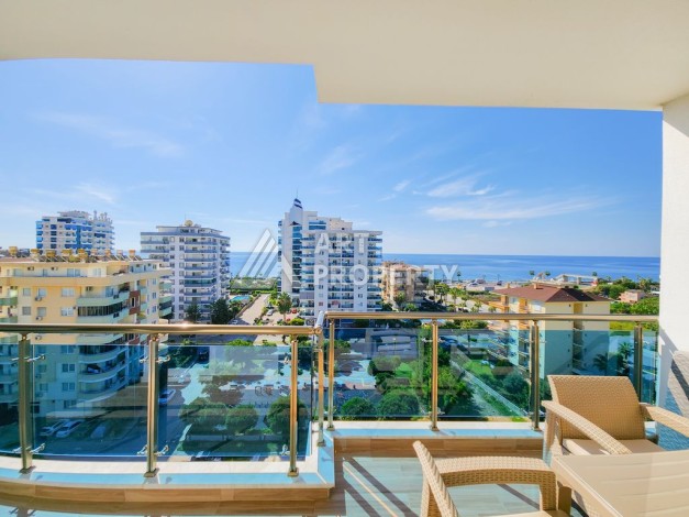 Меблированная квартира 1+1 с видом на море, 66 кв.м. Махмутлар, Алания - Ракурс 12