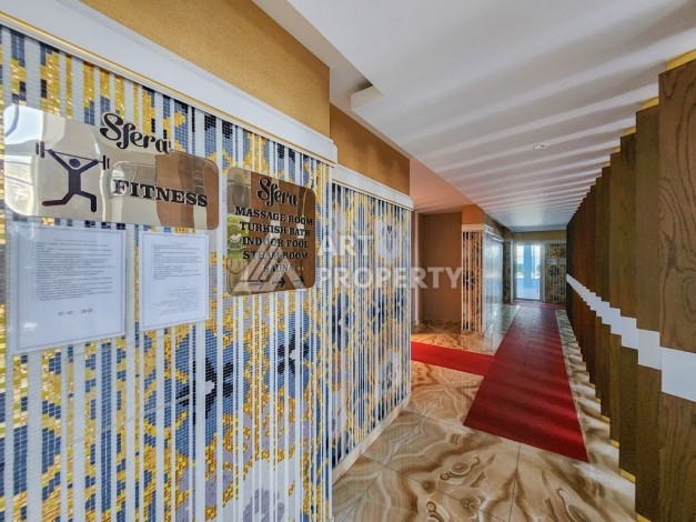 Меблированная квартира 1+1 с видом на море, 66 кв.м. Махмутлар, Алания - Ракурс 20