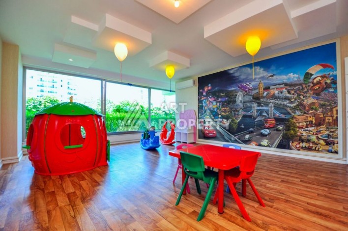 Меблированная квартира 1+1 с видом на море, 66 кв.м. Махмутлар, Алания - Ракурс 23