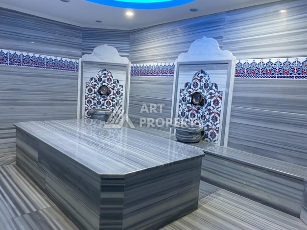 Дуплекс 3+1 с видом на море в Тосмуре, 165 кв.м - Ракурс 4