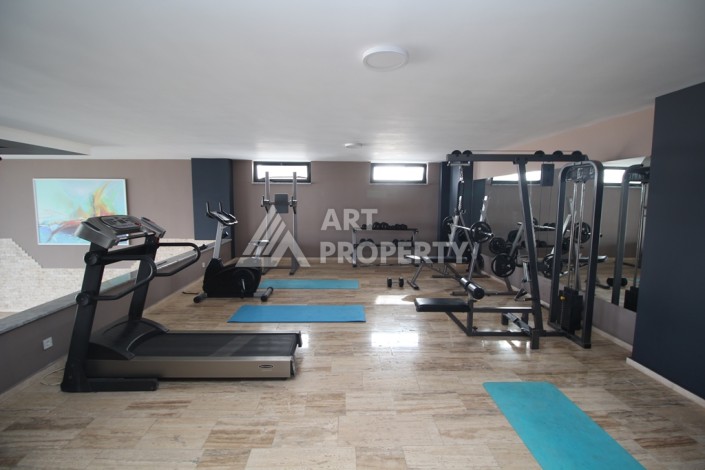 Квартиры 5+1 с видом на море в люкс резиденции. Бекташ, Алания. - Ракурс 7