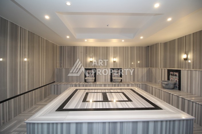 Квартиры 5+1 с видом на море в люкс резиденции. Бекташ, Алания. - Ракурс 8