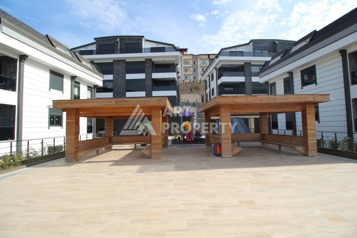 Квартиры 5+1 с видом на море в люкс резиденции. Бекташ, Алания. - Ракурс 9