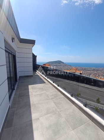 Квартиры 5+1 с видом на море в люкс резиденции. Бекташ, Алания. - Ракурс 31