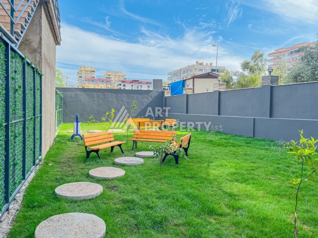 Квартира 2+1 с видом на море и крепость, 72 м2 в Махмутларе - Ракурс 4