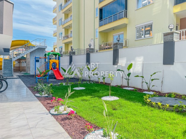 Квартира 2+1 с видом на море и крепость, 72 м2 в Махмутларе - Ракурс 7