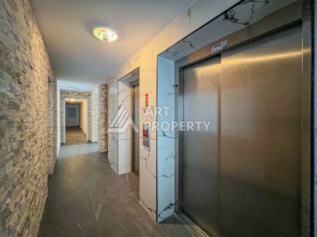 Квартира 2+1 с видом на море и крепость, 72 м2 в Махмутларе - Ракурс 15