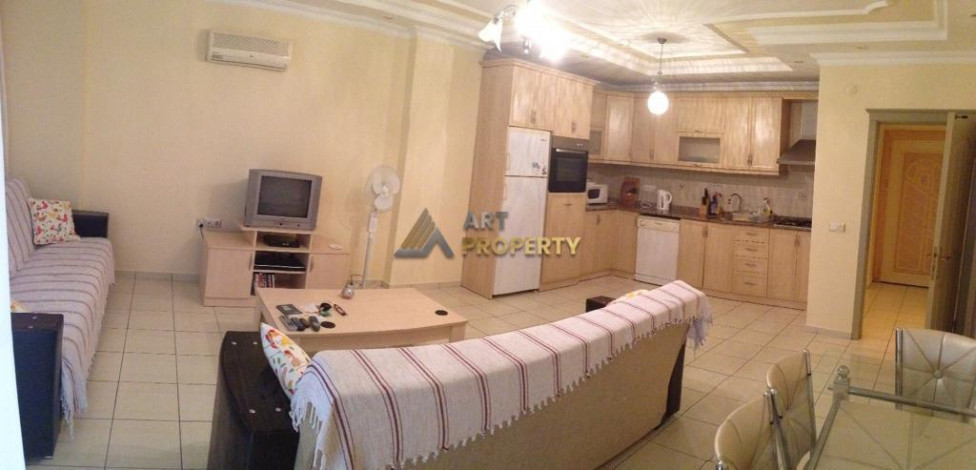 Трехкомнатная картира на берегу Средиземного моря в районе Оба,  125 м2 - Ракурс 3