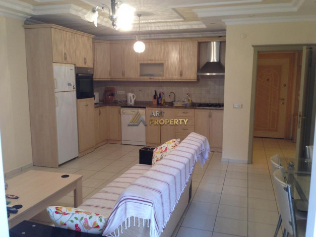 Трехкомнатная картира на берегу Средиземного моря в районе Оба,  125 м2 - Ракурс 4