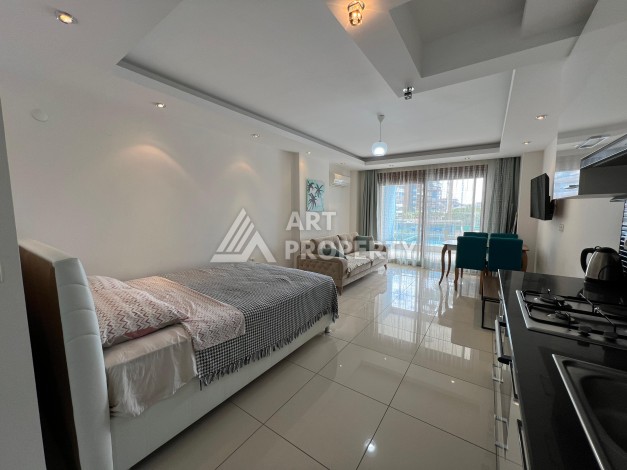 Квартира-студия 56 кв.м. в элитной резиденции. Джикджилли, Алания - Ракурс 11