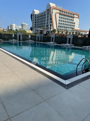 Квартира 1+1 в 150 метрах от моря. Кестель, Алания. - Ракурс 3