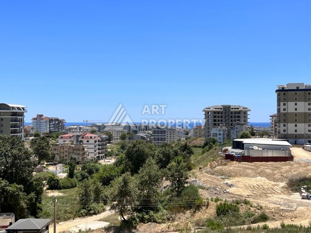 Меблированная квартира 2+1 с видом на море в Авсалларе, 90 кв.м. - Ракурс 7