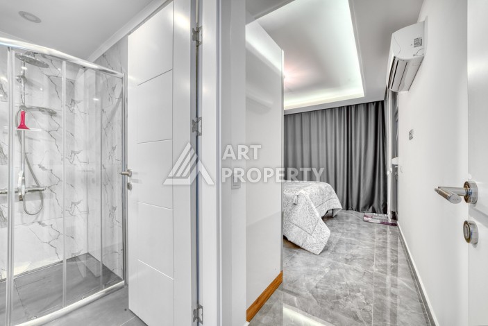 Квартира 2+1 в престижной резиденции, 101 кв.м. Авсаллар, Алания. - Ракурс 8