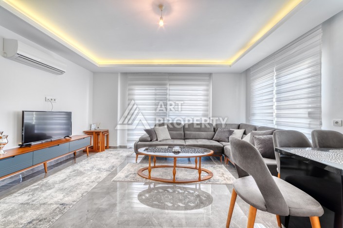 Квартира 2+1 в престижной резиденции, 101 кв.м. Авсаллар, Алания. - Ракурс 10