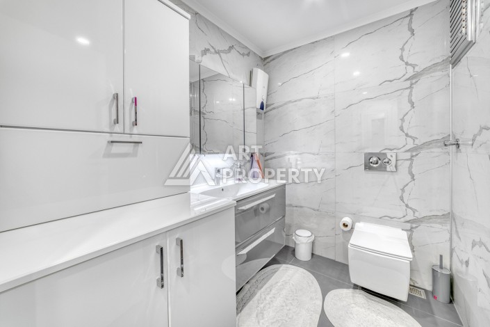 Квартира 2+1 в престижной резиденции, 101 кв.м. Авсаллар, Алания. - Ракурс 12
