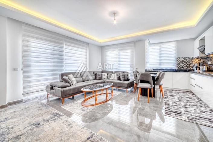 Квартира 2+1 в престижной резиденции, 101 кв.м. Авсаллар, Алания. - Ракурс 18