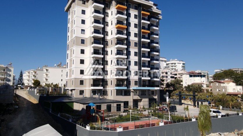 Квартира в новом комплексе, 1+1 , 50 кв.м. с видом на море. Авсаллар, Алания. - Ракурс 7