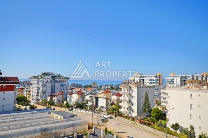 Квартира в новом комплексе, 1+1 , 50 кв.м. с видом на море. Авсаллар, Алания. - Ракурс 11