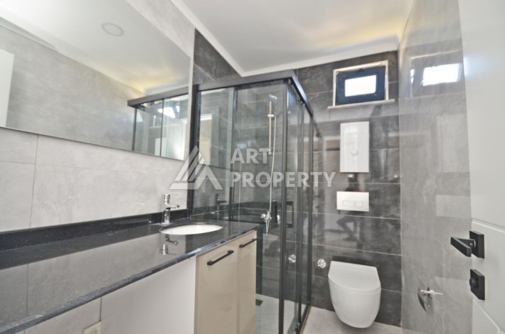 Квартира в новом комплексе, 1+1 , 50 кв.м. с видом на море. Авсаллар, Алания. - Ракурс 21