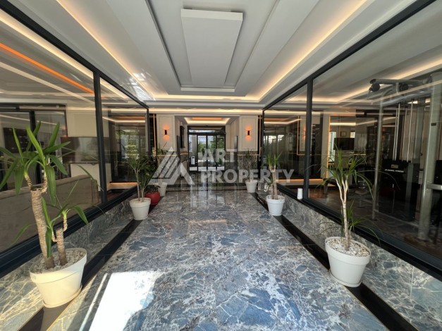 Просторная, меблированная, двухкомнатная квартира 1+1, 65м2, в 500 м от моря, Махмутлар, Алания - Ракурс 4