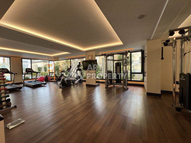 Просторная, меблированная, двухкомнатная квартира 1+1, 65м2, в 500 м от моря, Махмутлар, Алания - Ракурс 6