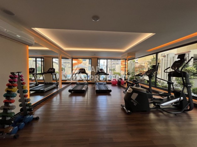 Просторная, меблированная, двухкомнатная квартира 1+1, 65м2, в 500 м от моря, Махмутлар, Алания - Ракурс 7